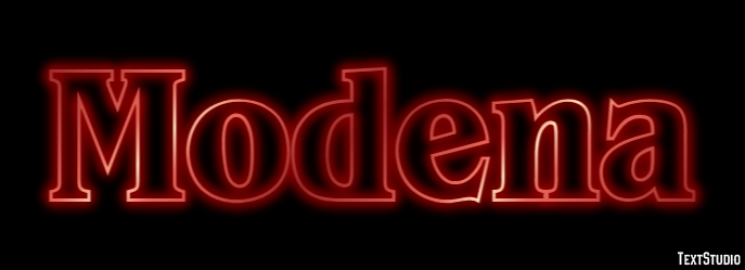 Modena Efekt tekstowy