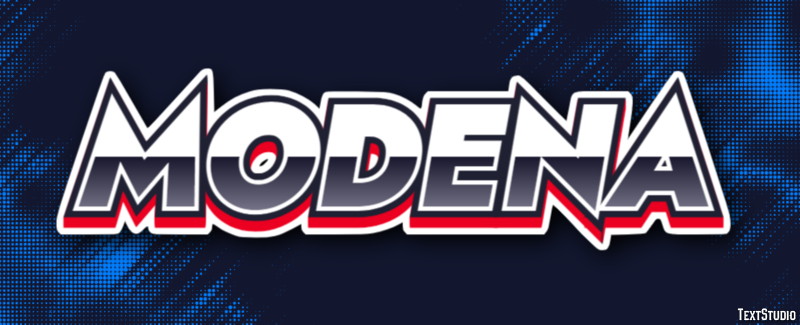 Modena Efekt tekstowy