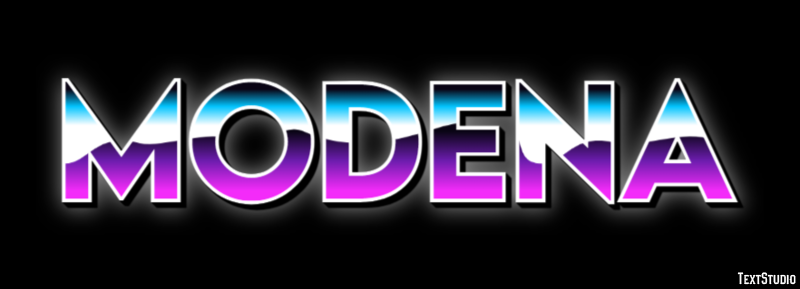 Modena テキスト効果