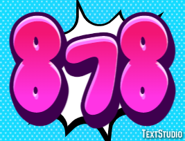 878 Efecto de Texto