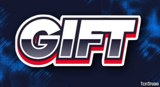 Gift Text Effect