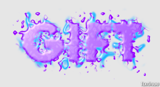 Gift Text Effect