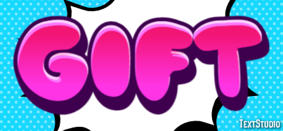 Gift Text Effect