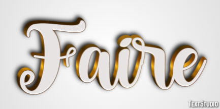 Faire Efeito de texto