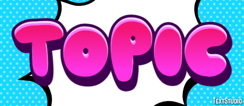Topic Text Effect