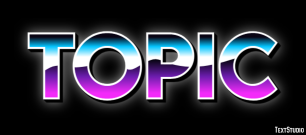 Topic Text Effect