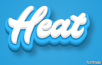 Heat Text Effect