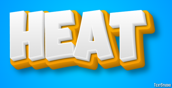 Heat テキスト効果