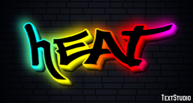 Heat Text Effect