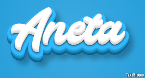Aneta Texteffekt