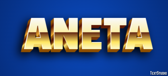 Aneta Texteffekt