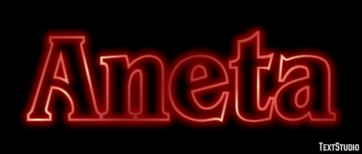 Aneta Texteffekt