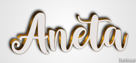 Aneta Texteffekt