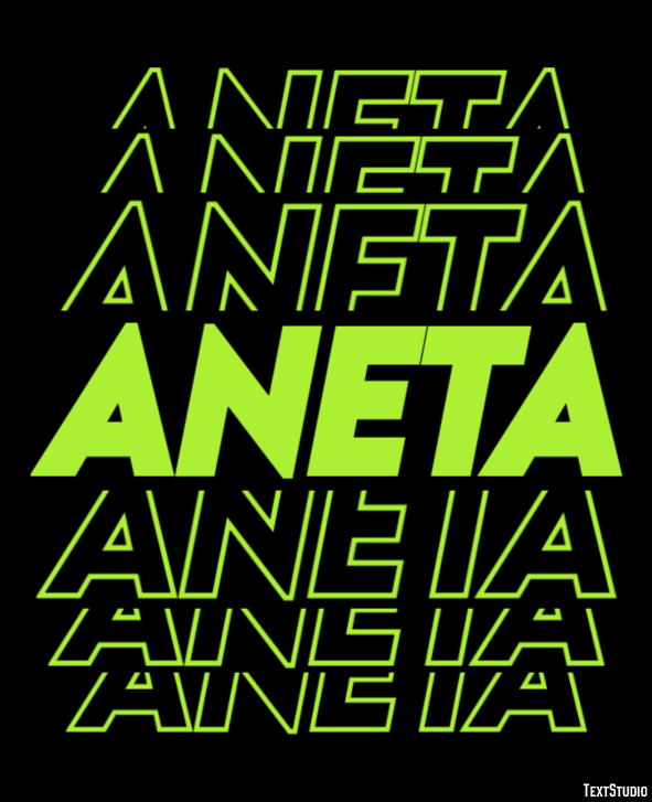 Aneta Efekt tekstowy