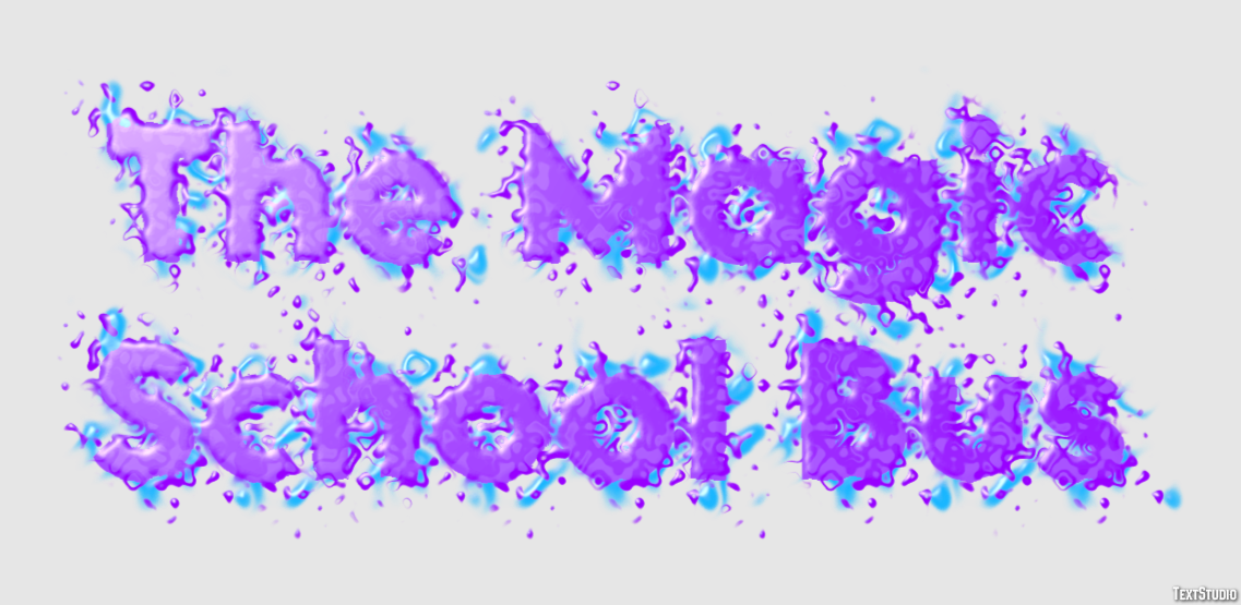 The Magic School Bus Text Effect