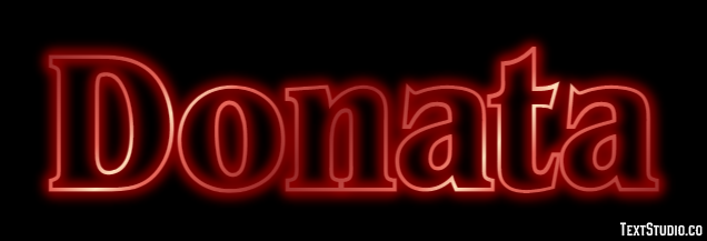 Donata Efekt tekstowy