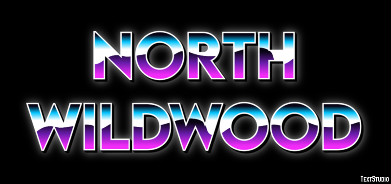 North Wildwood Effetto testo