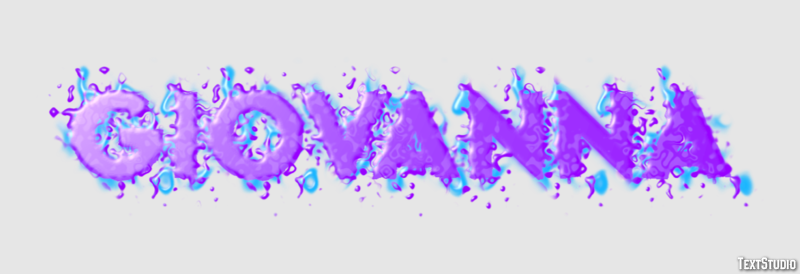 Giovanna Tekst Effect
