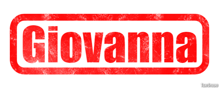 Giovanna Tekst Effect
