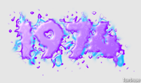 1974 Text Effect