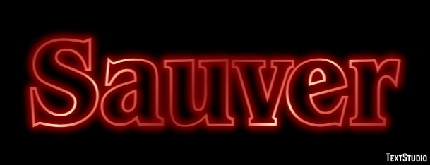 Sauver Efecto de Texto