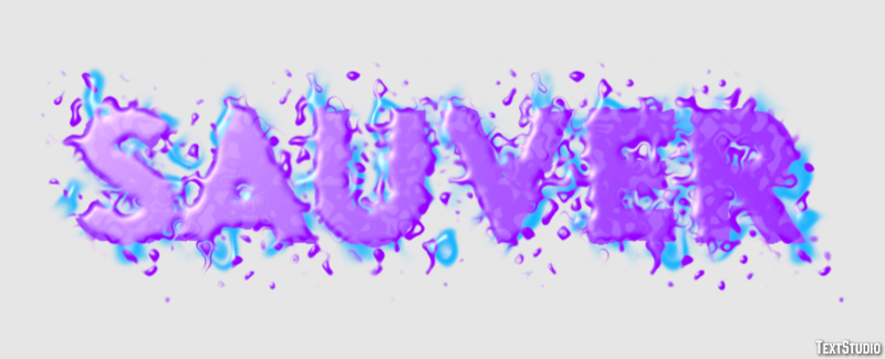 Sauver Text Effect