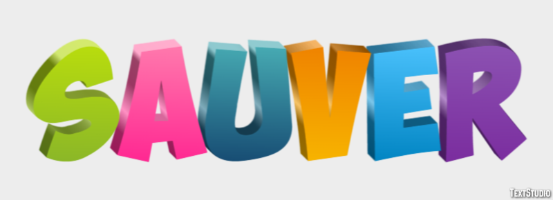 Sauver Effet de texte