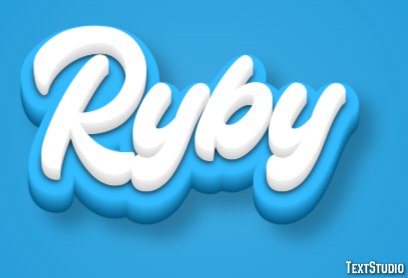 Ryby Text Effect