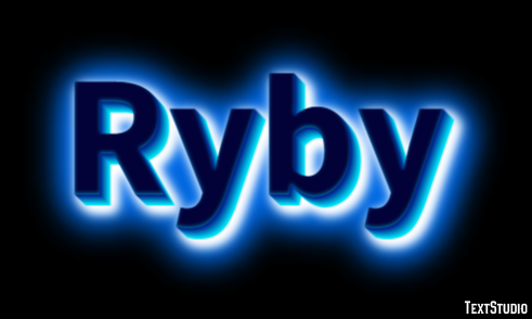 Ryby Text Effect