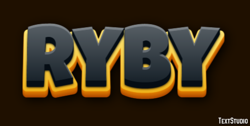 Ryby Text Effect