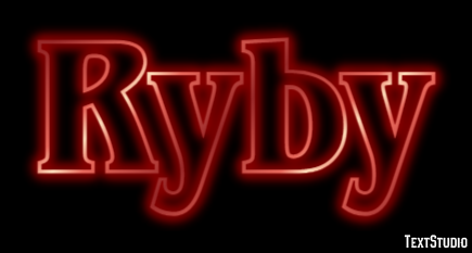 Ryby Text Effect