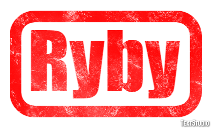 Ryby Texteffekt
