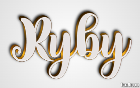 Ryby Text Effect