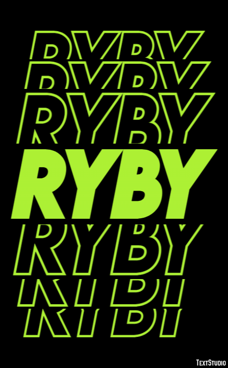 Ryby Text Effect