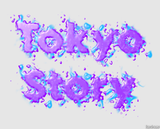 Tokyo Story Text effect