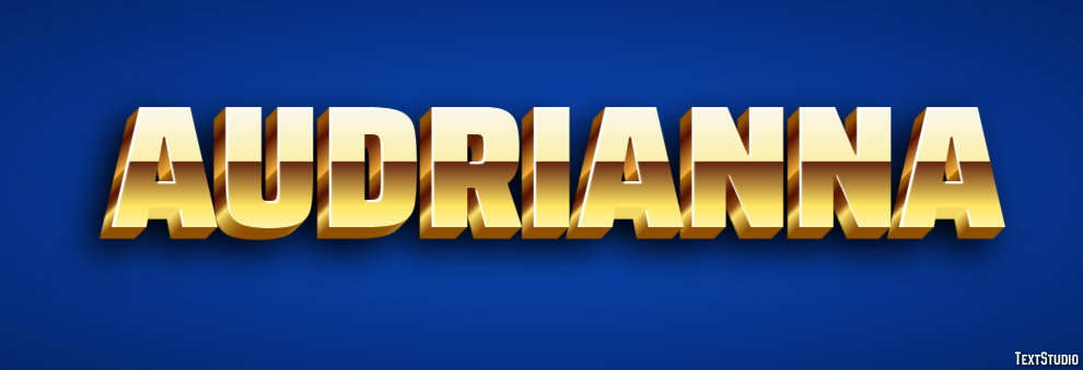 Audrianna Text Effect
