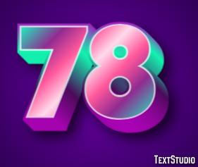 78 Text Effect