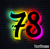 78 Text Effect