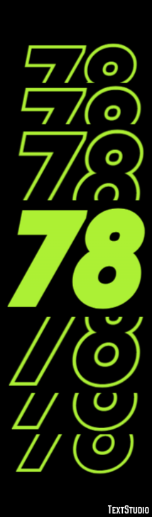 78 Text Effect