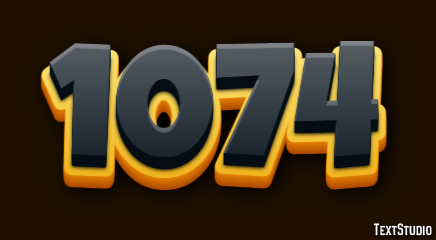 1074 Эффект текста