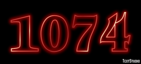 1074 Эффект текста