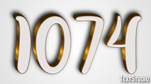 1074 Эффект текста