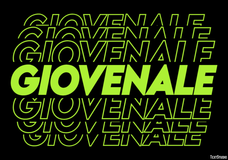 Giovenale Effetto testo