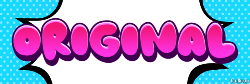 Original Efeito de texto