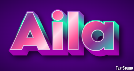 Aila Text Effect