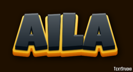 Aila Effetto testo
