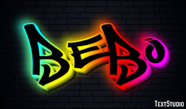 Bebo Efecto de Texto