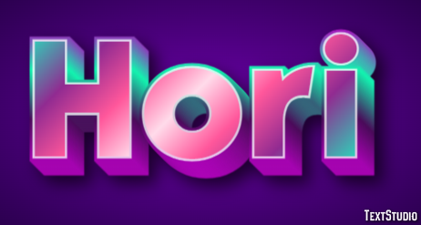 Hori Text Effect