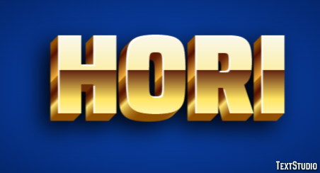 Hori Text Effect