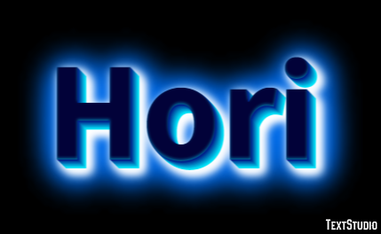 Hori Text Effect